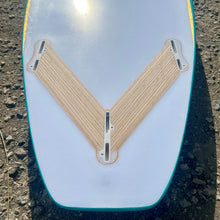 Load image into Gallery viewer, Predn Surf Co - Mor Lader (Pirate) bare oak deck shortboard - Sustainably built performance surfboards - North Cornwall
