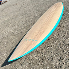 Load image into Gallery viewer, Predn Surf Co - Mor Lader (Pirate) bare oak deck shortboard - Sustainably built performance surfboards - North Cornwall
