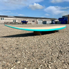 Load image into Gallery viewer, Predn Surf Co - Mor Lader (Pirate) bare oak deck shortboard - Sustainably built performance surfboards - North Cornwall
