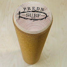 Load image into Gallery viewer, Balance Board set by Predn Surf Co- With stops and Cork wrapped roller - Handmade in Cornwall
