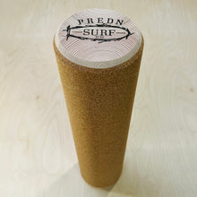 Load image into Gallery viewer, Balance Board set by Predn Surf Co- With stops and Cork wrapped roller - Handmade in Cornwall
